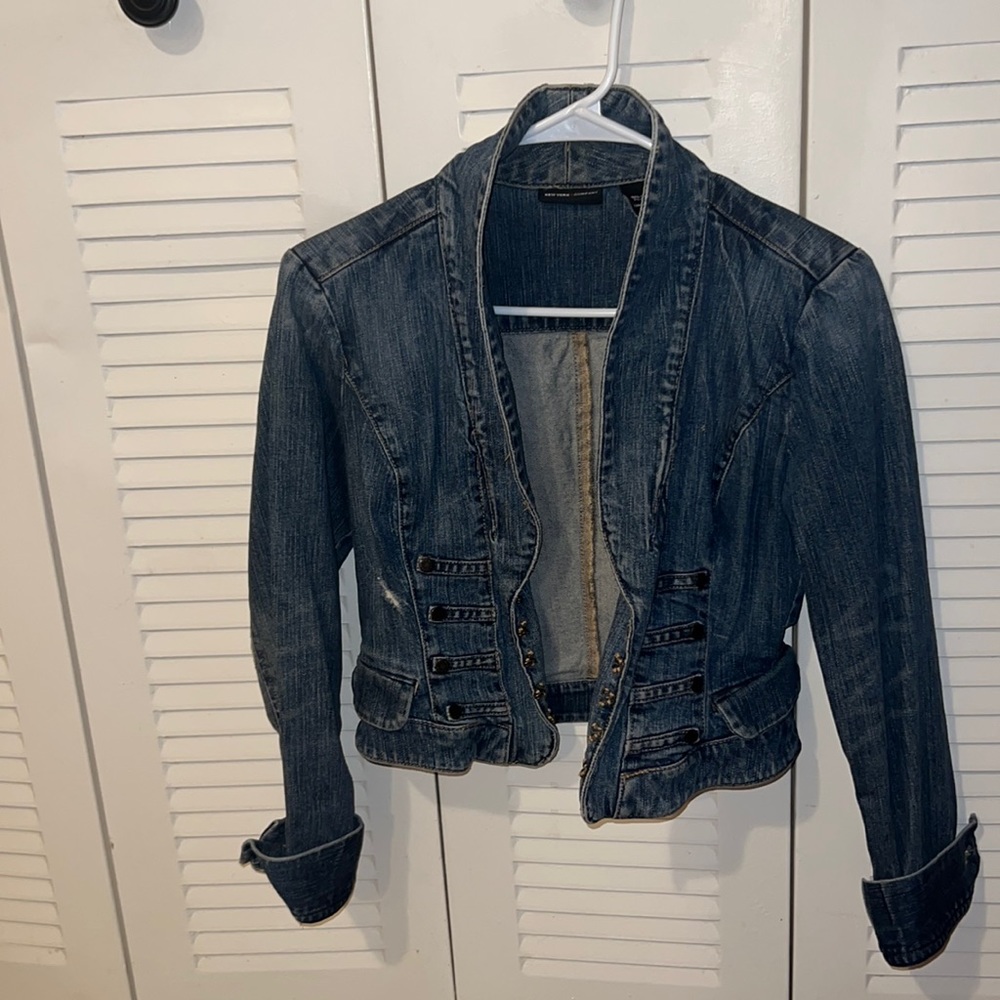New York & Company Jean Jacket.